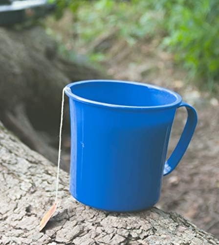 Кафеена чаша BALIKITI LLC, Чаша за чай, Чаша за супа, Синя чаша, пластмаса за микровълнова печка, 20 грама, голяма чаша
