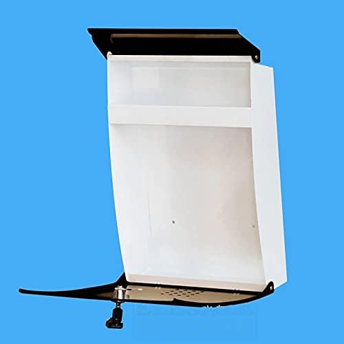 SDGH Стенен монтаж Метална пощенска кутия за къщи, апартаменти, пощенска кутия с ключ, Антикоррозийный Кутия за съхранение на Открито, Кутия
