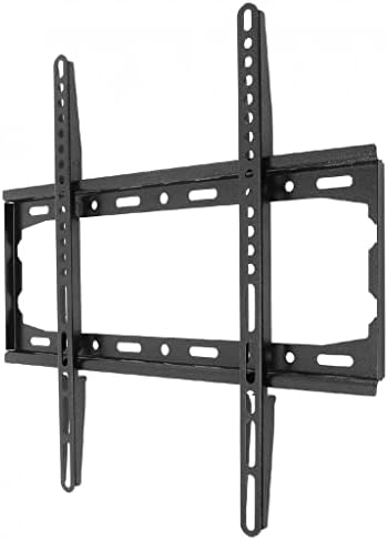 SAWQF Универсален монтиране на стена за телевизор с тегло 25 кг/35 кг/50 кг за определяне на обхвата на плосък телевизор LCD led монитор 12-37/26-60 инча (Цвят: черен)