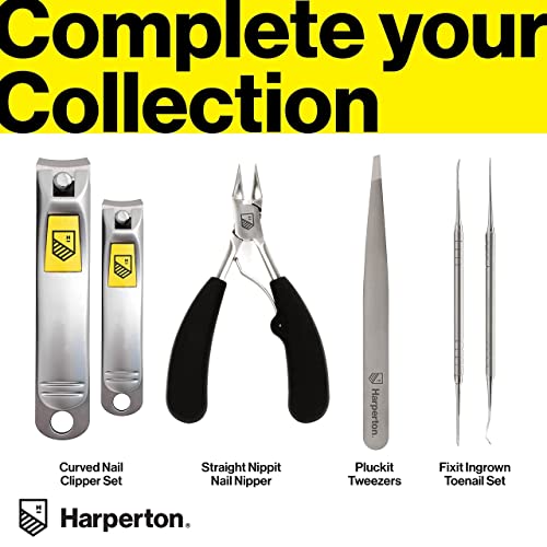 Комплект клещи за нокти Harperton - 2 опаковки Инструмент За премахване на Врастнали нокти на краката от Неръждаема Стомана, Професионална