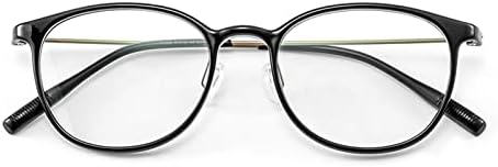 Леки дамски Стилни очила за четене, Мъжки HD-очила за четене с блокиране на синя светлина, очила с антирефлексно покритие (Цвят: