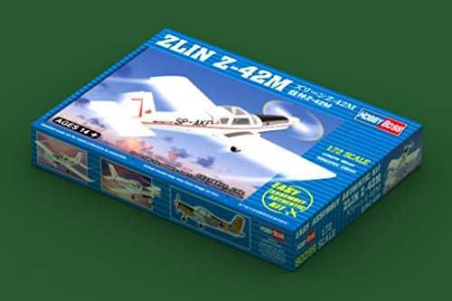 Hobby Boss ZLIN Z-42M в мащаб 1/72 - Комплект за монтаж на пластмасови модели на самолети, инв 80299