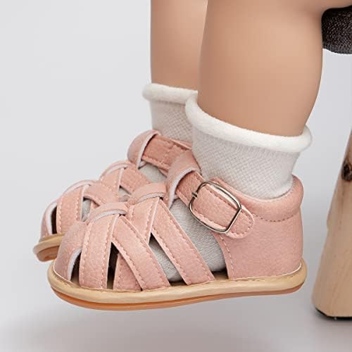 Zoolar/Сандали за бебета Момчета и Момичета; Дишаща Лятна Градинска Ежедневни Плажни Обувки Премиум-Класа; е Лесна обувки за Деца