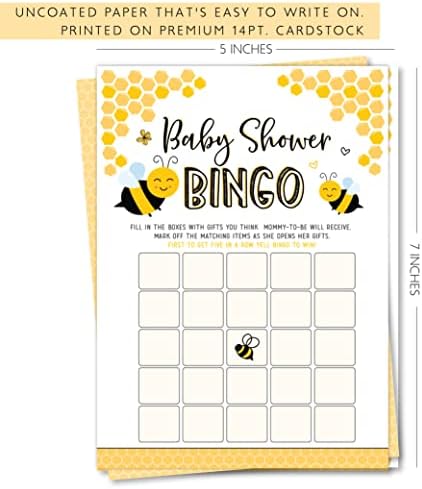 Вашето най-важното събитие Извежда набор от игри Bee Baby Shower Открий гостевое тото, Цената е прав, Кой по-добре знае за