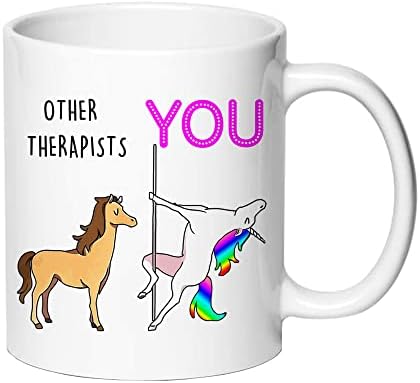 Кафеена чаша AliCarr Therapist Gifts - Други Терапевти Дават Ви Чаши за Кафе в знак на Признателност за Абитуриентски бал, рожден