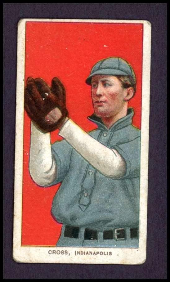 1909 T206 Американската асоциация на Монте Кръст - в Индианаполис (Бейзболна картичка) ДОБРА американска асоциация - Индианаполис