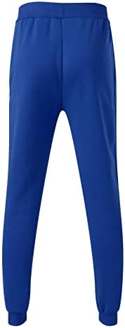 Мъжки Спортни Панталони с джобове Големи и Високи Размери, Мъжки Флисовые Спортни Панталони-Карго на съвсем малък Свободно, Намаляване,