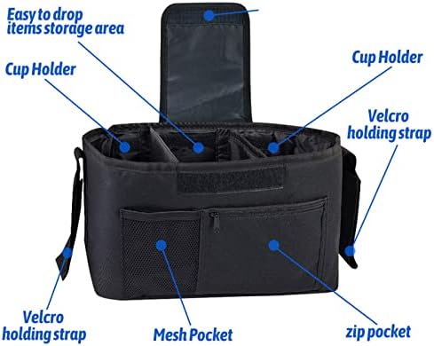 Чанта за съхранение на LIANGYAN Cart за количка, Чанта за съхранение с цип | Негабаритная Чанта за съхранение на Коледни орнаменти,