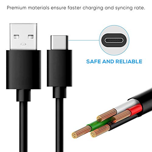 Зарядно устройство, USB C, Кабел за зареждане, кабел, съвместим с Echo Рецептори 2, Raycon E25 Pro/E55, EarFun Air Pro/EarFun