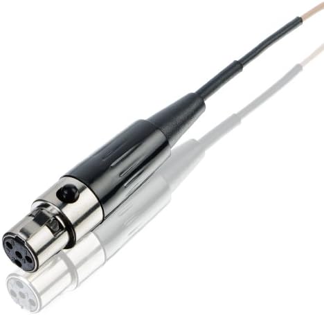 Countryman E6DW6B2EV Пружинистые слушалки E6 насочени действия с 2 мм кабел за электроголосовых предаватели (черен)