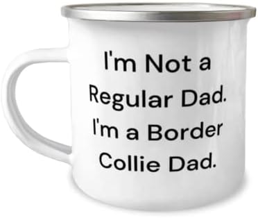 Уникални подаръци на кучето collie, аз не съм обикновен баща. Аз съм татко collie, Туризъм чаша за кучета collie на 12 унции От приятелите, Играчки за кучета, Храна за кучета, ла