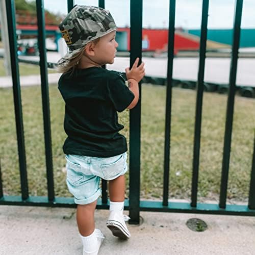 Детски шапки - Дрехи За снимки на Момчетата - бейзболна шапка Snapbacks С Плосък Козирка, Лятна Плажна Младежта Забавно Бейзболна