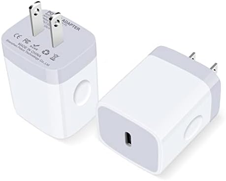 Бързо Зарядно устройство, USB C, 20 W кабел за зареждане блок USB C Brick PD Type C Стенен захранващ Адаптер Samsung Galaxy A14/A13/S23/S22/S21/S20