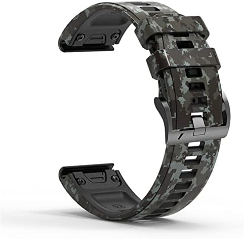 SNKB Нов 26-22 мм и каишка За часовник Garmin Fenix 6X6 6s Pro 5S Plus 935 3 HR Watch Быстроразъемный Силиконов каучук Easyfit