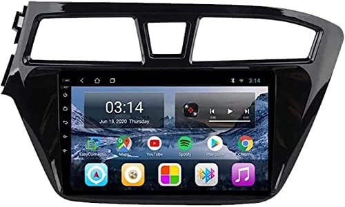 Автонавигационный Стерео 9-Инчов сензорен екран 2.5 D HD за Hy.un.дай I20 2015-2018, FM/Bluetooth/ Управление на волана колело / Огледален
