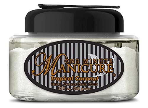 One Minute Manicure – Хидратиращ Солен скраб – 13 грама – Професионална формула За беля, възстановяване и хидратация на кожата –