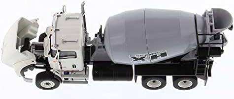 за ЛЯТ самосвала International Masters HX520 71014, бял с сива суинг в чък гвардия от Оръжеен метал 1/50 Готов модел камион