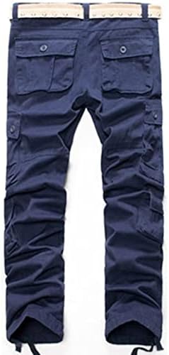 JEShifangjiusu Мъжки Памучни Панталони с много джобове, Тактически Улични Военни Армейските Панталони-Карго, Модерни Спортни Панталони