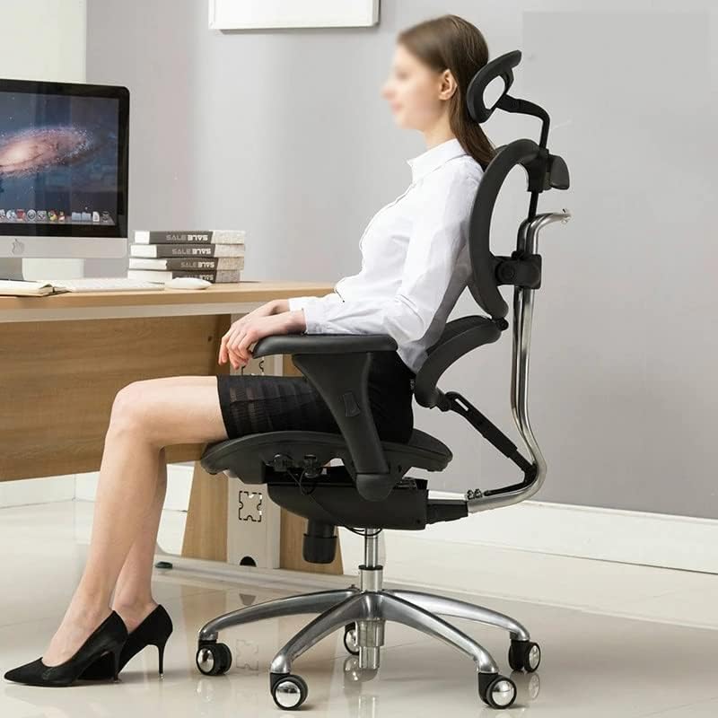 XXXDXDP Ергономичен колан компютърен стол, домашен игри асансьор, офис стол, за да се учат, Удобен заседнал на шефа, интелигентна