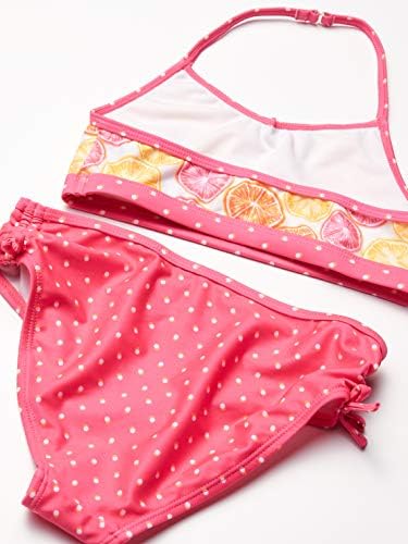 Комплект на бански костюм-бикини Наутика за момичета от две части, със защита от слънцето UPF 50+