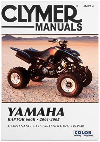 Ръководство за ремонт на Clymer за Yamaha RAPTOR 660 2001-2005
