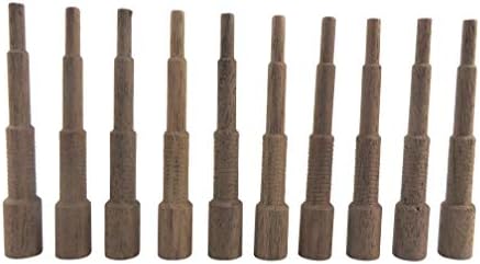 Дюбел Милър W12D11-100 за Опаковка от 100 броя 1X Ступенчатые контакти от орехово дърво с диаметър 3/8 инча за заготовки с дебелина