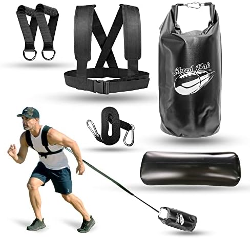 ShredPak - Система за тренировки с съпротива - Утяжелители за шейни с утяжелителем и дръжки - Най-ефективна тренировка за спортистите - Изгаря 3 пъти повече калории - Комп