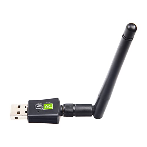 Безжичен USB WiFi Адаптер REDLUX 600 Mbps с безплатен достъп до водача, с външна антена, двойна лента 2,4 Ghz /5 Ghz