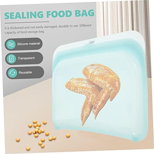 Чанта за консервиране на продукти Cabilock, Запечатани Чанта за замразяване, Сигурна Чанта за Хладилника, Аксесоари за чанти-хладилници