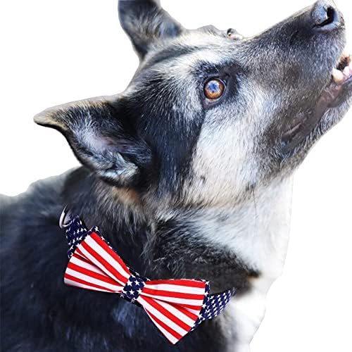 Нашийник за домашни любимци, носи вратовръзка за кучета, Котка, американски флаг, Индивидуални удобни подарък модели на британската