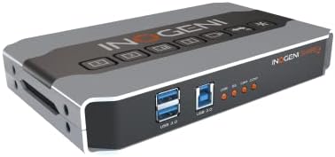 Двоен смесител, HDMI / DVI USB 3.0, с множество входове/изводи, Професионално устройство за заснемане на видео и аудио, SHARE2 от INOGENI, Plug'n Go, е Съвместим с всички системи и прил?
