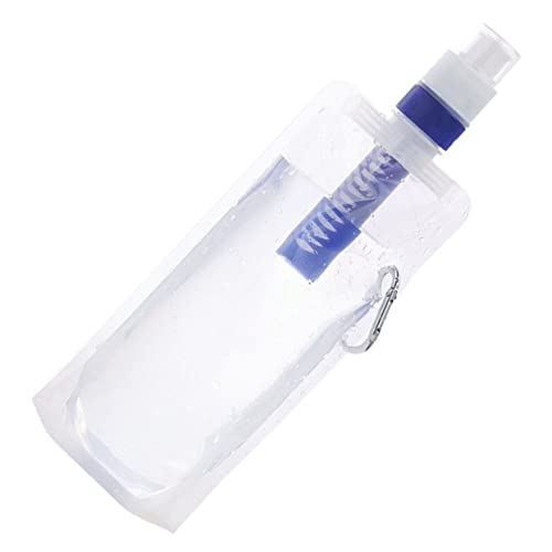 Бутилка за вода с Филтър за вода INOOMP Waterbottle с Соломенным Филтър За вода, Бутилка за вода с филтър от Слама чанта или Плоски Напитки