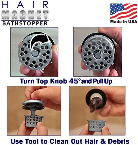 Ловецът на косата, за бани с магнит за коса 3 в 1, корк, баня и инструмент за почистване – Сливное устройство /Цедка Подходящ за