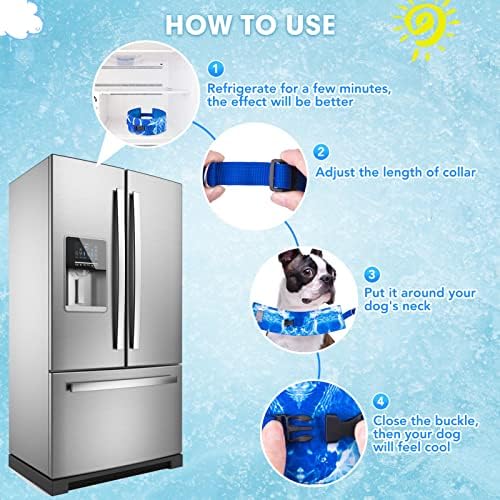 Охлаждаща Кърпа за кучета BINGPET - 3 опаковки, нашийник за кученца, веднага Охлаждаща Кърпа за домашни любимци, лятна Дишащи Ледени