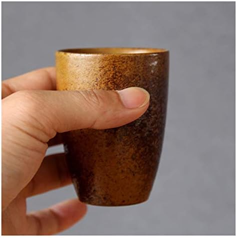 Чаши и чинии за напитки, Реколта Керамична Чаша в японски стил, Пътна Чаша за чай, Китайска Чаша кунг-фу (Капацитет: 100 мл, Цвят: 1)
