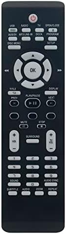 Beyution 996510001263 Замени с дистанционно управление, годни за Philips DVD за Домашно кино HTS3151 HTS6500 HTS6600 HTS3544
