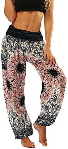 Луксозни Дамски Тайландски Зреещи Lu ' s, Богемные Панталони За Йога, Индийски Свободни Летни Панталони в стил Бохо-хипи
