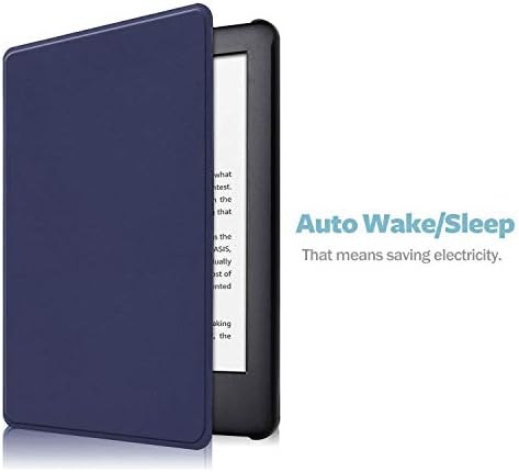 Абсолютно нов калъф Kindle 2019, защитен калъф UGOcase от Фин свръхлеки изкуствена кожа Shell Smart C функция за автоматично изключване