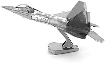Завладяващ Набор от 3D Метални модели на самолети Metal Earth F-22 Raptor