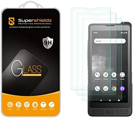 Supershieldz (3 опаковки), Предназначени за защитни фолиа, изработени от закалено стъкло Sonim XP10, която защитава екрана от надраскване,