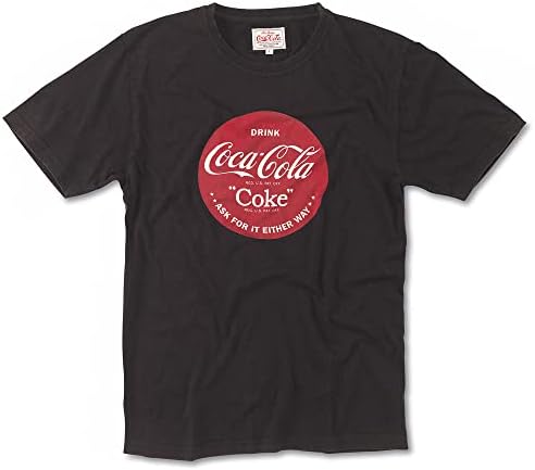 Червено яке Coca Cola Мъжка Тениска Brass Tracks Кокс е Черен на цвят