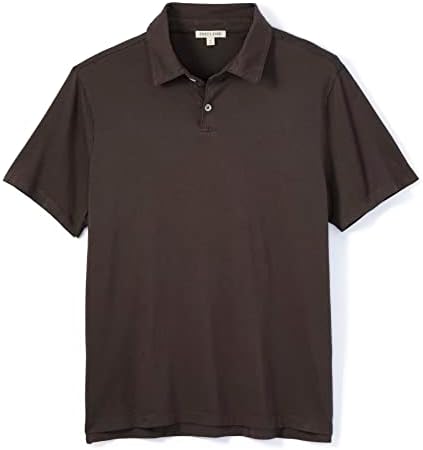Мъжка риза с къси ръкави Supima от Huckberry Четиридесет и Пет с къс ръкав, Памучен тениска с предварителна обработка на
