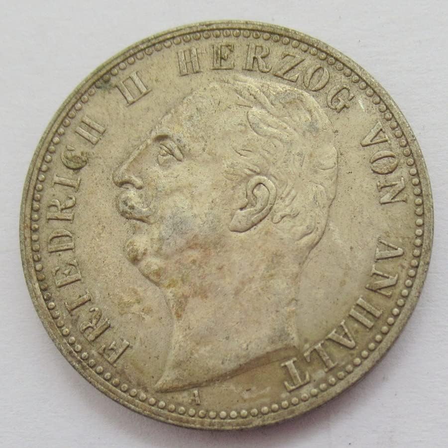 Немска Възпоменателна Монета в 2 марки 1904 г., Чуждестранна Копие от Медна монета