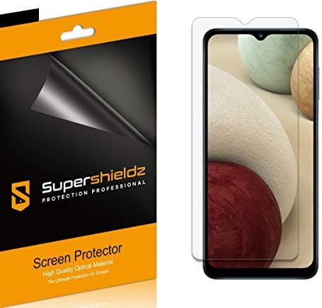 (6 опаковки) Supershieldz е Предназначен за Samsung Galaxy A12 / Galaxy A13 5G Защитно фолио за екрана със защита от отблясъци и отпечатъци