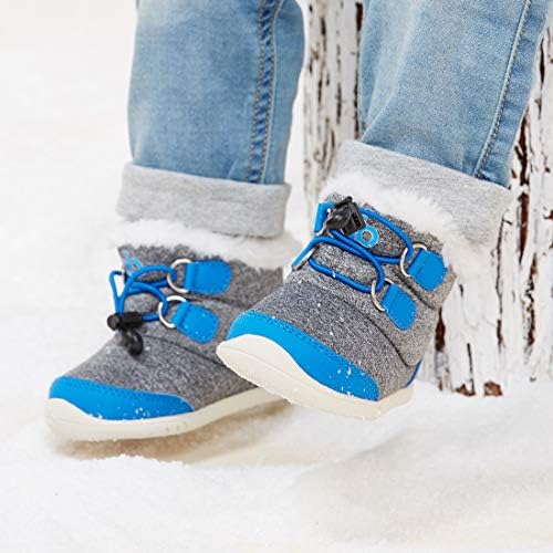 BMCiTYBM/Зимни обувки за деца За Момичета и момчета, Детски обувки от изкуствена кожа в студено време За бебета/Деца/Малки деца)