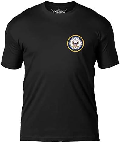 Тениска 7.62 Design Морската Мощ на ВМС на САЩ Черна