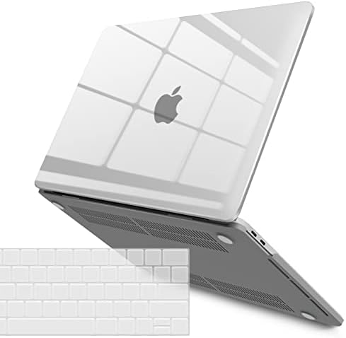 IBENZER е Съвместим с 15-инчов корпус MacBook Pro 2019 2017 2018 A1990 A1707, Пластмасов Твърд калъф с клавиатура за Mac Pro