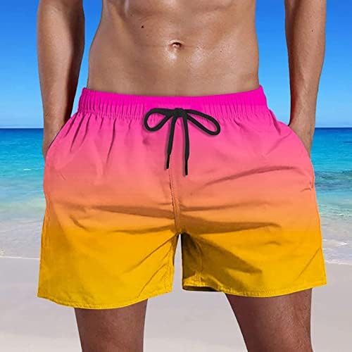SAXIGOL Хавайски Мъжки Панталони, Летни Плажни Шорти дантела 2023, Ежедневни Бански За Сърф, Извънгабаритни Плажни Шорти в Празнично Стил