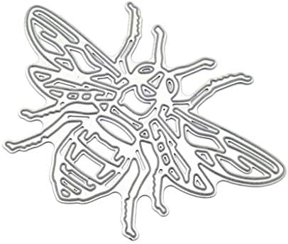 BUZHI Bee Метални Режещи Удари Шаблони САМ Албум За Scrapbooking Печат Хартиена Картичка Релефен Декор Занаяти