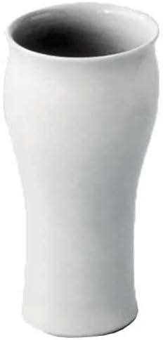 Чаша Tokoname Фаянс T2152 4-622 Atsuzo № 14 White Earth Swing Cup, 8,1 течни унции (230 мл), Шедьовър, Направени в Япония, В опаковка
